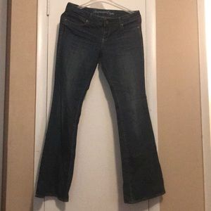 American Eagle Real Flare Jeans Size 12 Extra Long